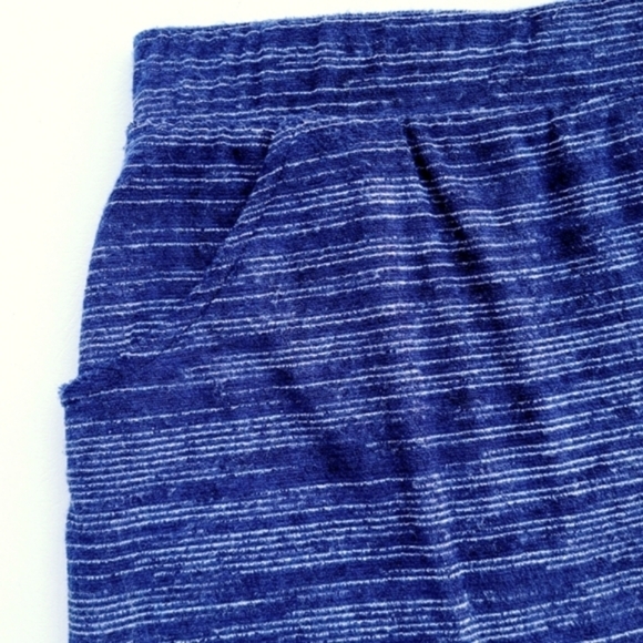 SO COOL, INC. ♡ Super Sweet 'n Extremely Soft Navy Lined Stretchy Mini Skirt XXL - Picture 6 of 9